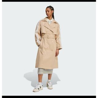 adidas - アディダス adidasトレンチコート あのちゃんの通販 by adidas - アディダス adidasトレンチコート あのちゃんの通販 by
