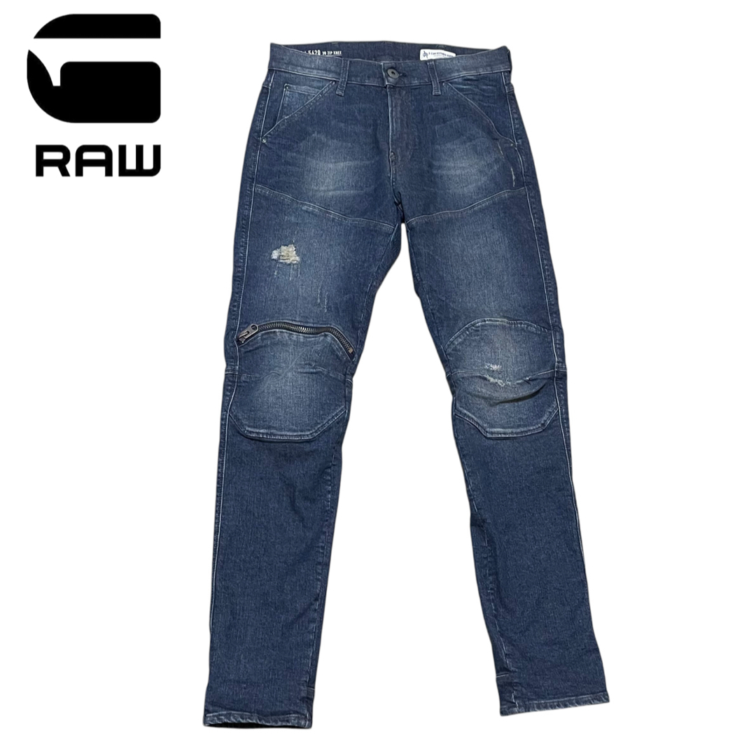 美品 G-Star RAW 5620 3D ZIP KNEE SKINNY 29 美品 G-Star RAW 5620 3D ZIP KNEE SKINNY 29