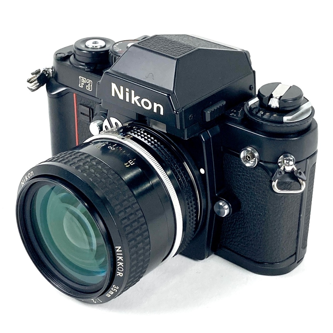 ニコン Nikon F3 アイレベル + Ai NIKKOR 35mm F2 [ジャンク品 ニコン Nikon F3 アイレベル + Ai NIKKOR 35mm F2 [ジャンク品