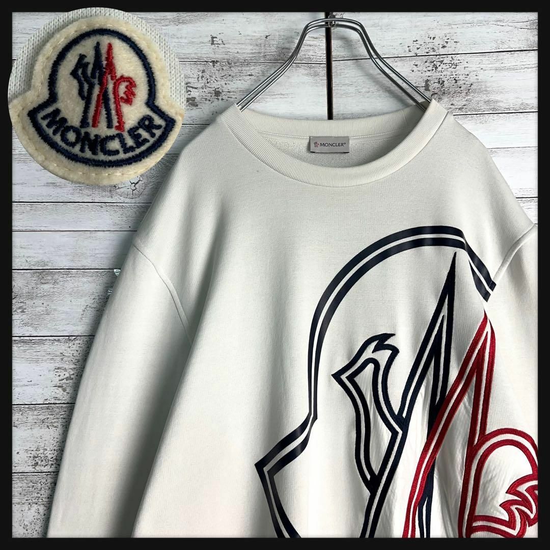 MONCLER - 10557【美品・QR確認済み】モンクレール☆刺繍 MONCLER - 10557【美品・QR確認済み】モンクレール☆刺繍