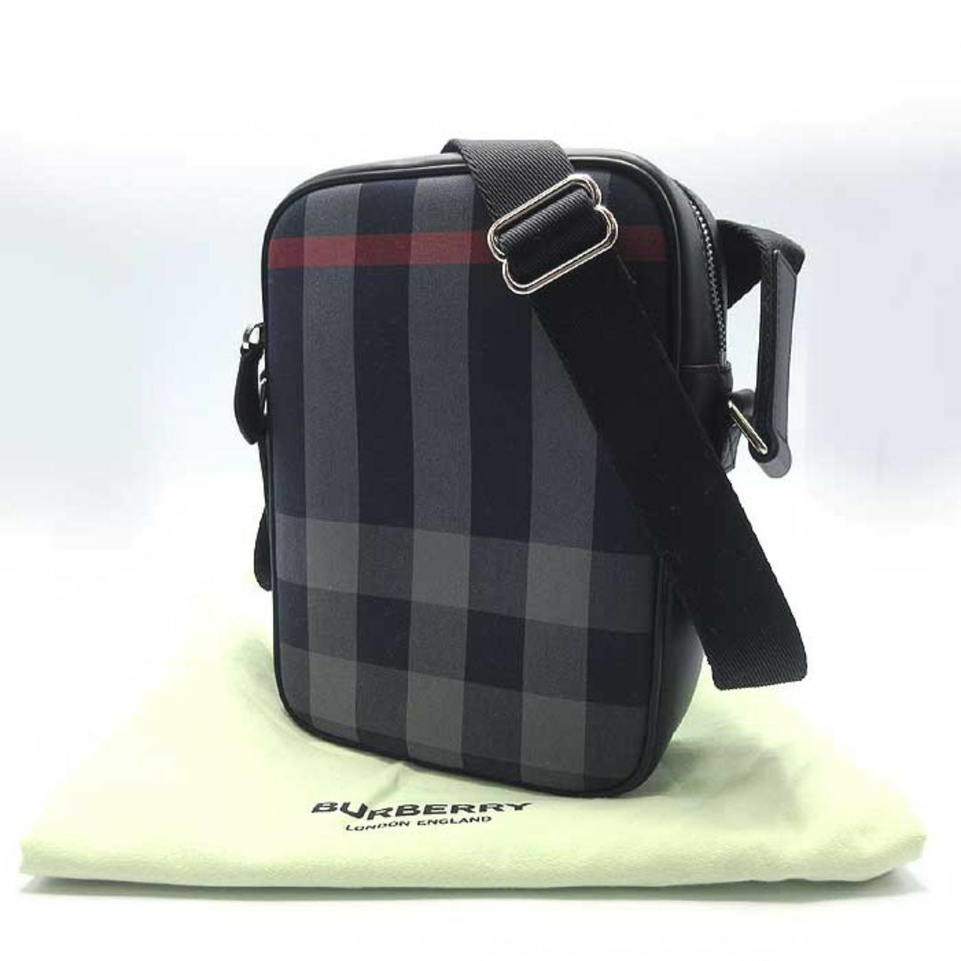 BURBERRY - バ ーバリー ショルダーバッグ 8084062 NAVY GREY の BURBERRY - バ ーバリー ショルダーバッグ 8084062 NAVY GREY の
