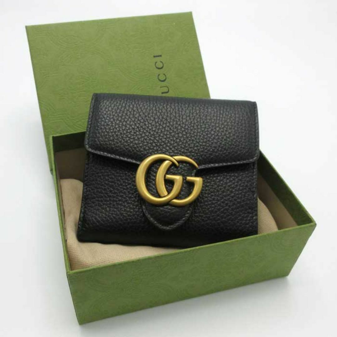 GUCCI - GUCCI 二つ折り財布 782749 A7M0T 1000の通販 by ITUKL GUCCI - GUCCI 二つ折り財布 782749 A7M0T 1000の通販 by ITUKL