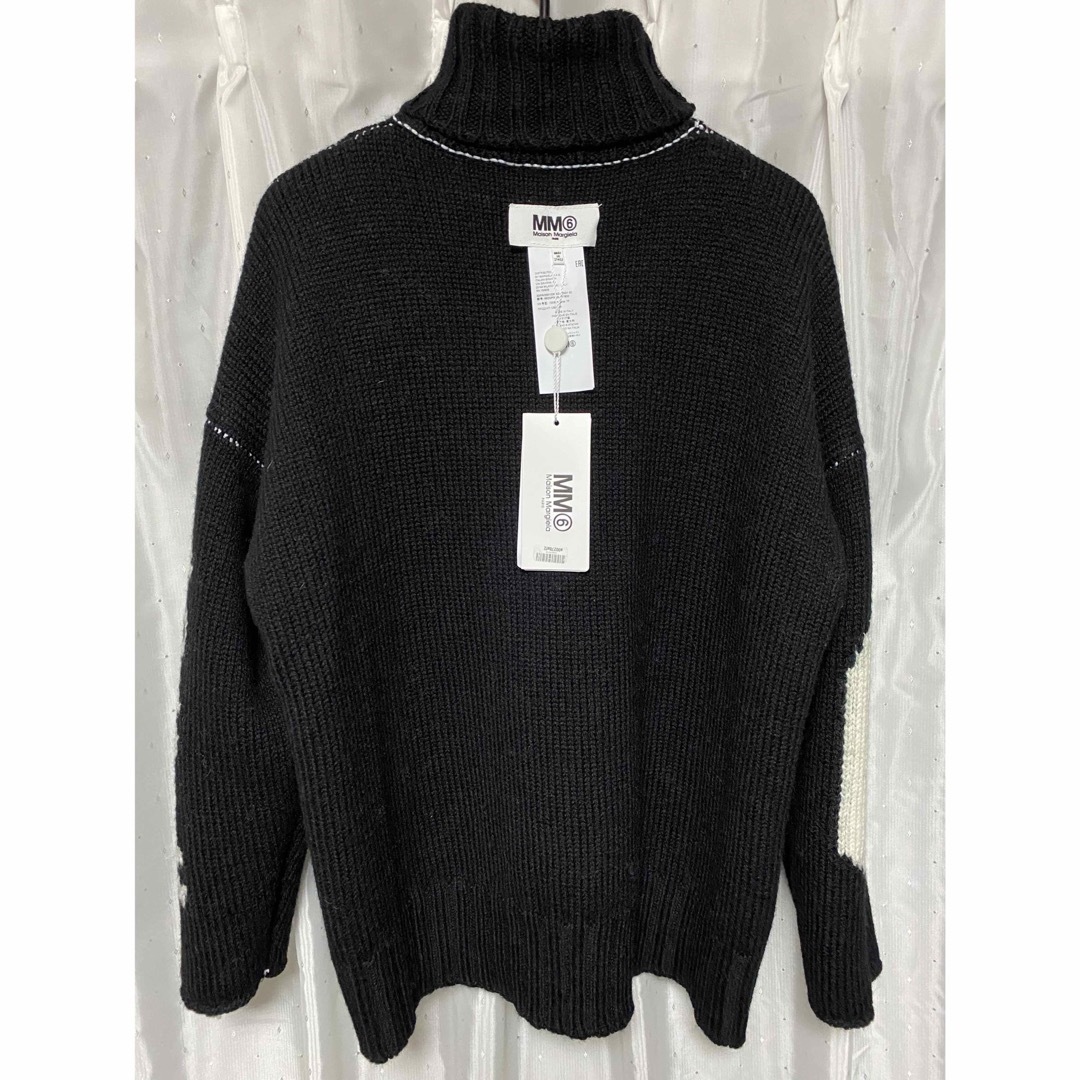 大特価 MM6 Maison Margiela 21aw リバーシブルニット ニット/セーター ニット+セーター