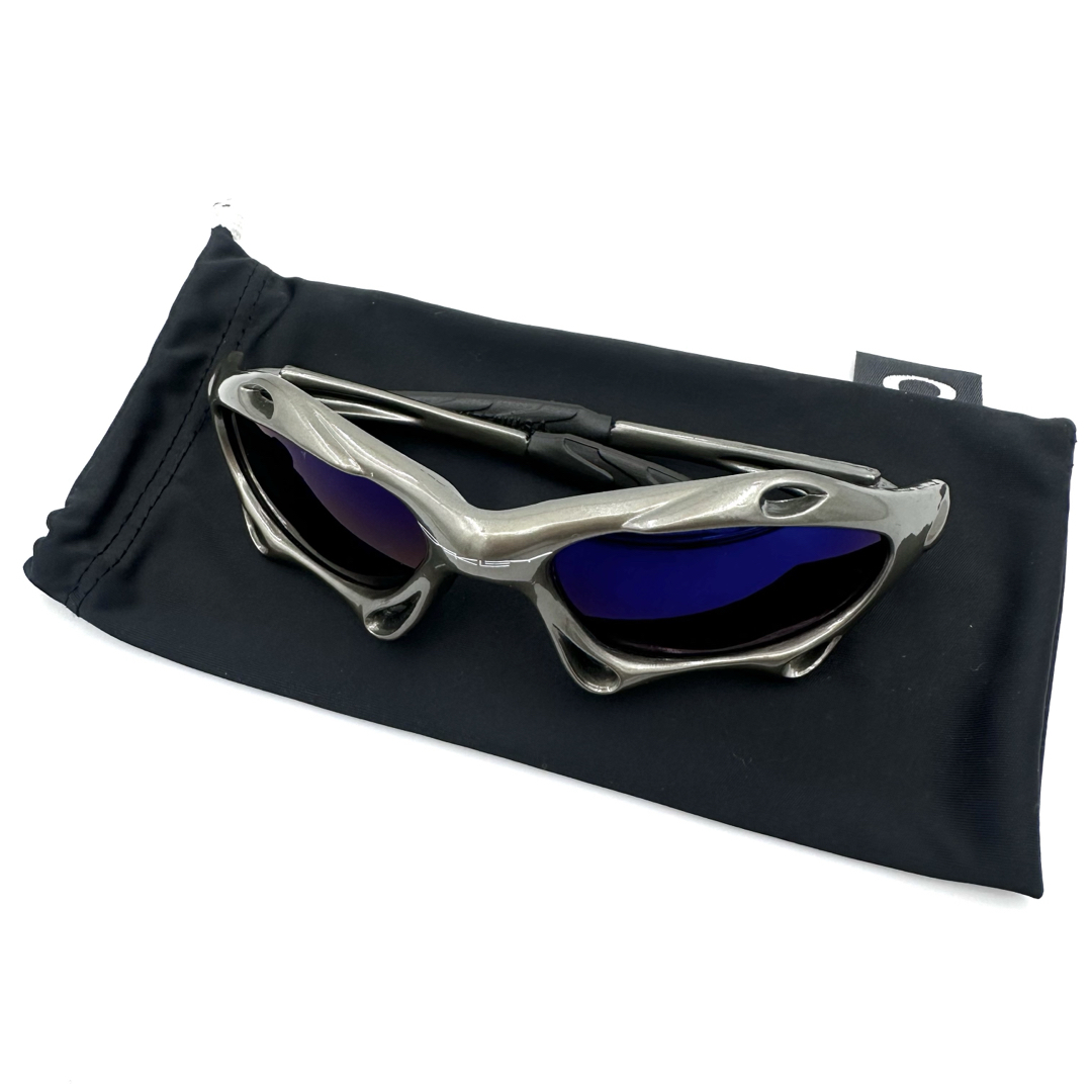 Oakley(オークリー)のOAKLEY オークリー サングラス 度なし 偏光レンズ Y2K 保存袋付き メンズのファッション小物(サングラス/メガネ)の商品写真
