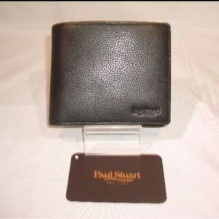 Paul Stuart - 未使用 ポールスチュアート ☆ レザー 二折財布 Paul Stuart - 未使用 ポールスチュアート ☆ レザー 二折財布