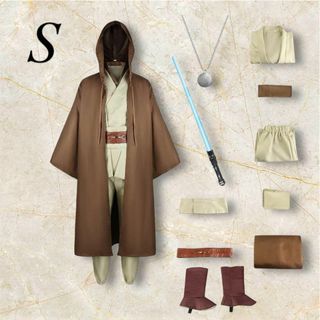 ハロウィンコスプレ衣装 スターウォーズ ジェダイコスプレ　Ｓサイズ