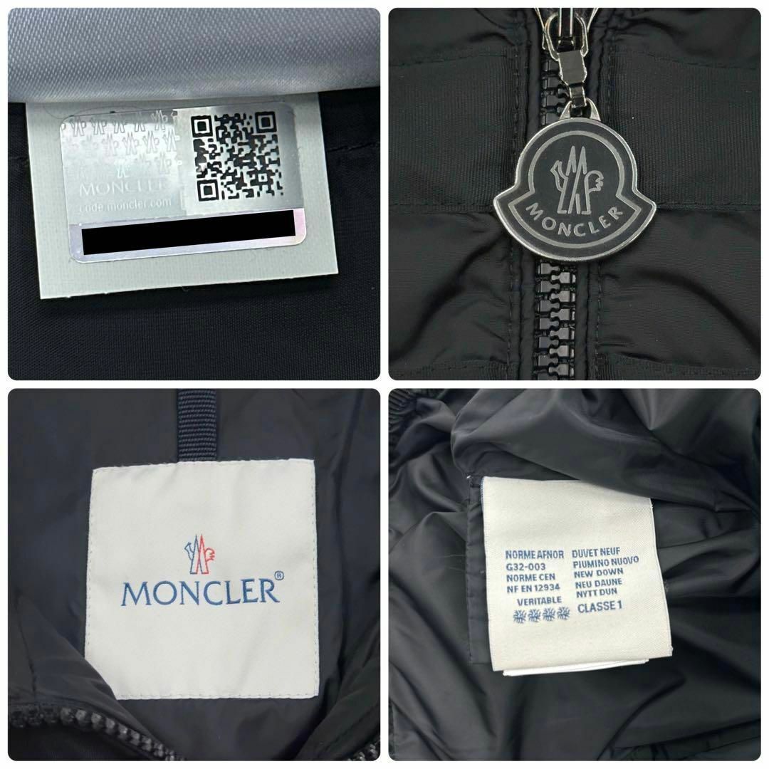 MONCLER - 10639【美品・QR確認済】モンクレール☆メタルロゴ MONCLER - 10639【美品・QR確認済】モンクレール☆メタルロゴ