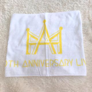 トリプルエー(AAA)のりんぴ様専用＊AAA 10th フェイスタオル 黄色＊(アイドルグッズ)