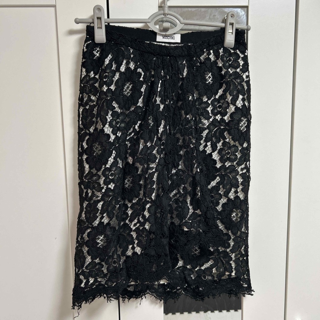 MOSCHINO - MOSCHINO レース巻きスカートの通販 by vanilla's MOSCHINO - MOSCHINO レース巻きスカートの通販 by vanilla's