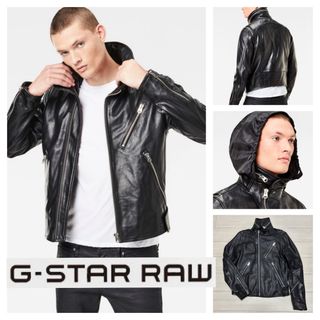 G-STAR RAW - 未使用‼️ジースター レザージャケット‼️の通販 G-STAR RAW - 未使用‼️ジースター レザージャケット‼️の通販