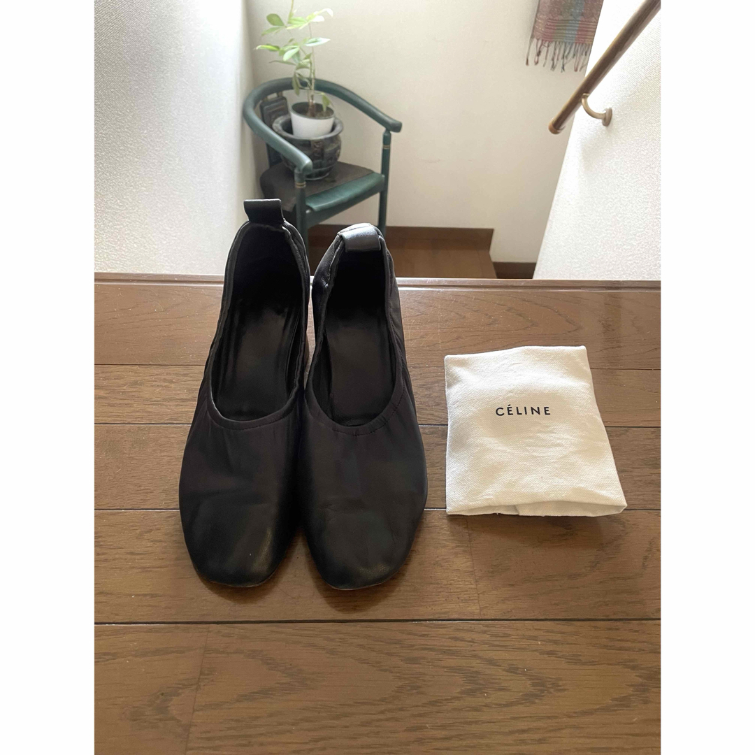 CELINE セリーヌ ソフトバレリーナパンプス シューズ 37.5 ブラウス CELINE セリーヌ ソフトバレリーナパンプス シューズ 37.5 ブラウス