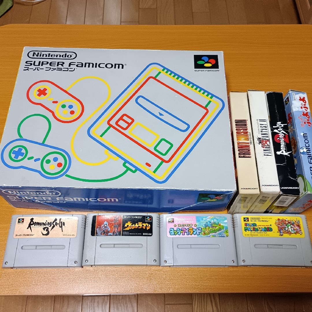 おまけソフト付き スーパーファミコン 本体 動作確認済み