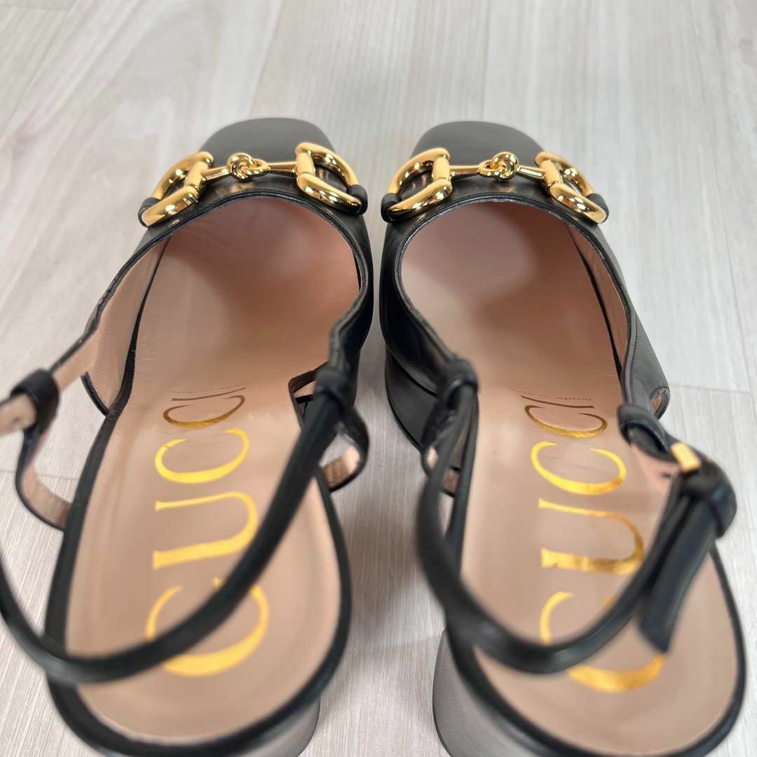 GUCCI - 【美品】グッチ 厚底ハイヒール パンプス ホースビット GUCCI - 【美品】グッチ 厚底ハイヒール パンプス ホースビット