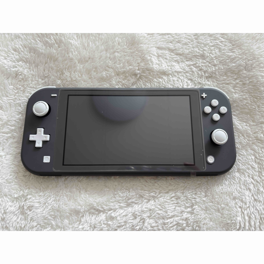Nintendo Switch(ニンテンドースイッチ)の『Nintendo Switch Liteグレー』本体＋ACアダプタ エンタメ/ホビーのゲームソフト/ゲーム機本体(家庭用ゲーム機本体)の商品写真