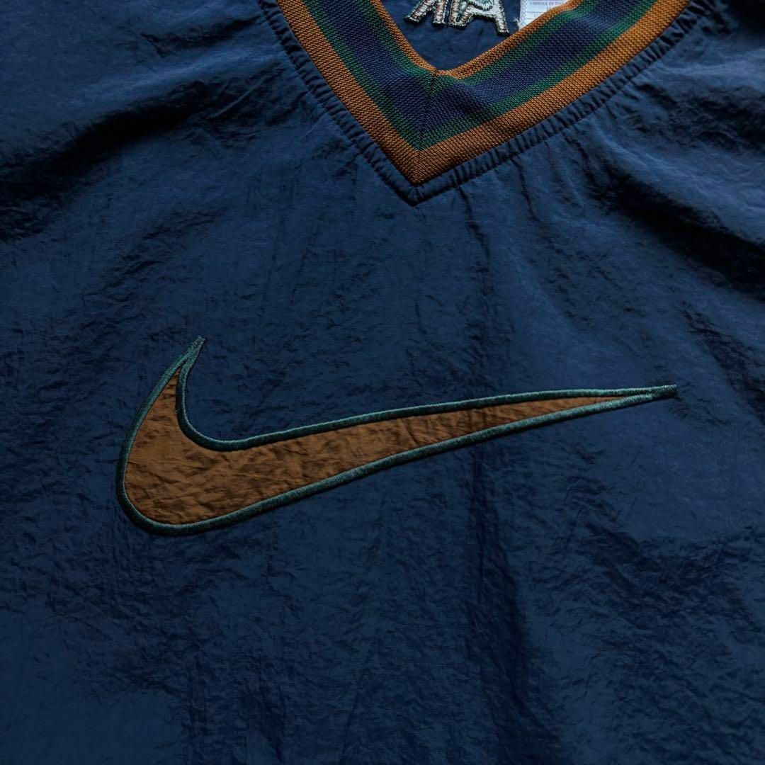NIKE - 白タグ ナイキ ビッグスウッシュ ナイロンプルオーバー NIKE - 白タグ ナイキ ビッグスウッシュ ナイロンプルオーバー