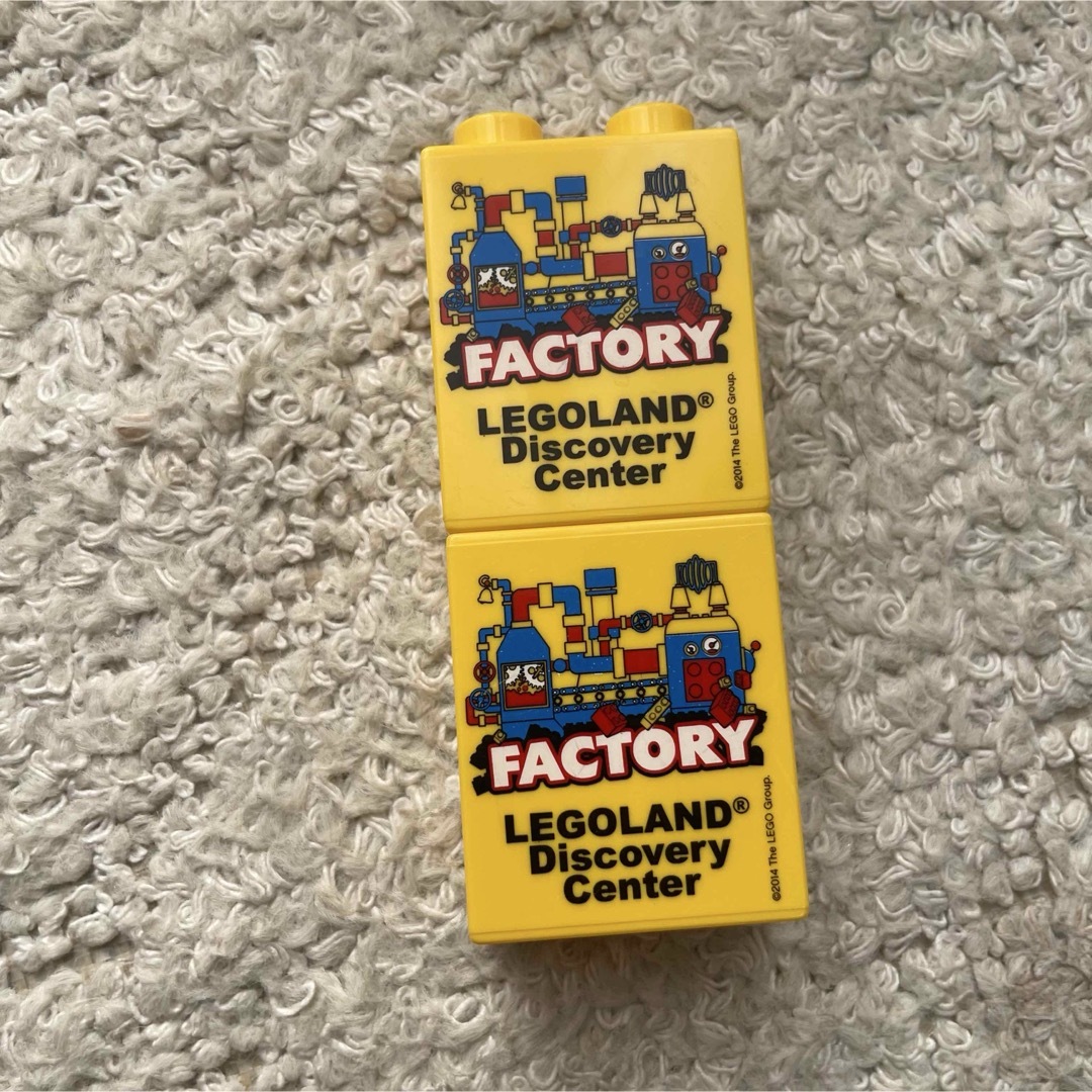 レゴランド ファクトリー ブロック 2個 エンタメ/ホビーのコレクション(その他)の商品写真