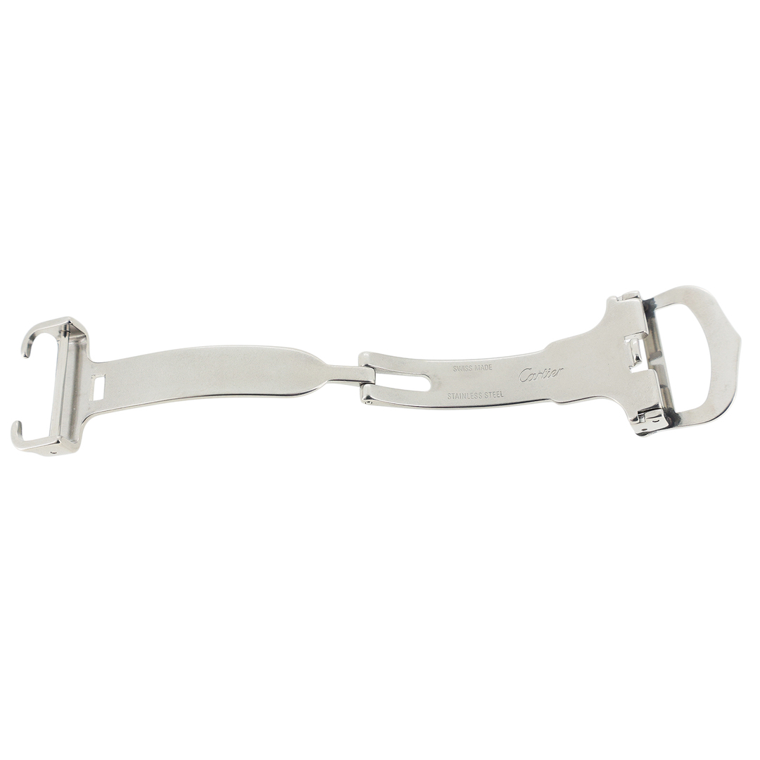 Cartier - Cartier カルティエ 純正 Dバックル 18mm シルバー Cartier - Cartier カルティエ 純正 Dバックル 18mm シルバー