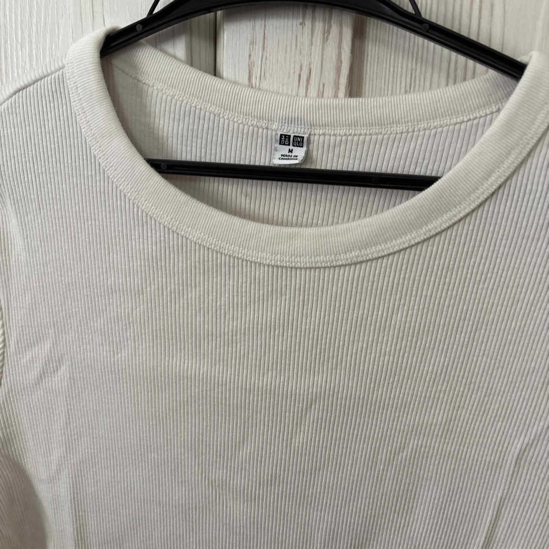 UNIQLO(ユニクロ)のユニクロ 二の腕カバートップス レディースのトップス(Tシャツ(半袖/袖なし))の商品写真
