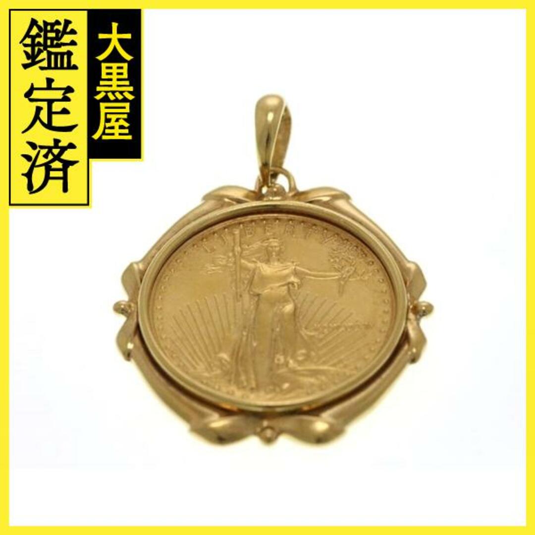 ノンブランドジュエリー コイン ペンダントトップ アメリカ 自由の女神 イーグル リバティ 1/4oz 硬貨 【473】