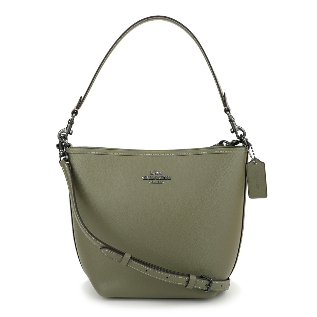 COACH - 新品 コーチ COACH ハンドバッグ CITY BUCKET BAG ミリタリーグリーン