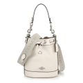 新品 コーチ COACH ショルダーバッグ ミニ バケットバッグ チョーク
