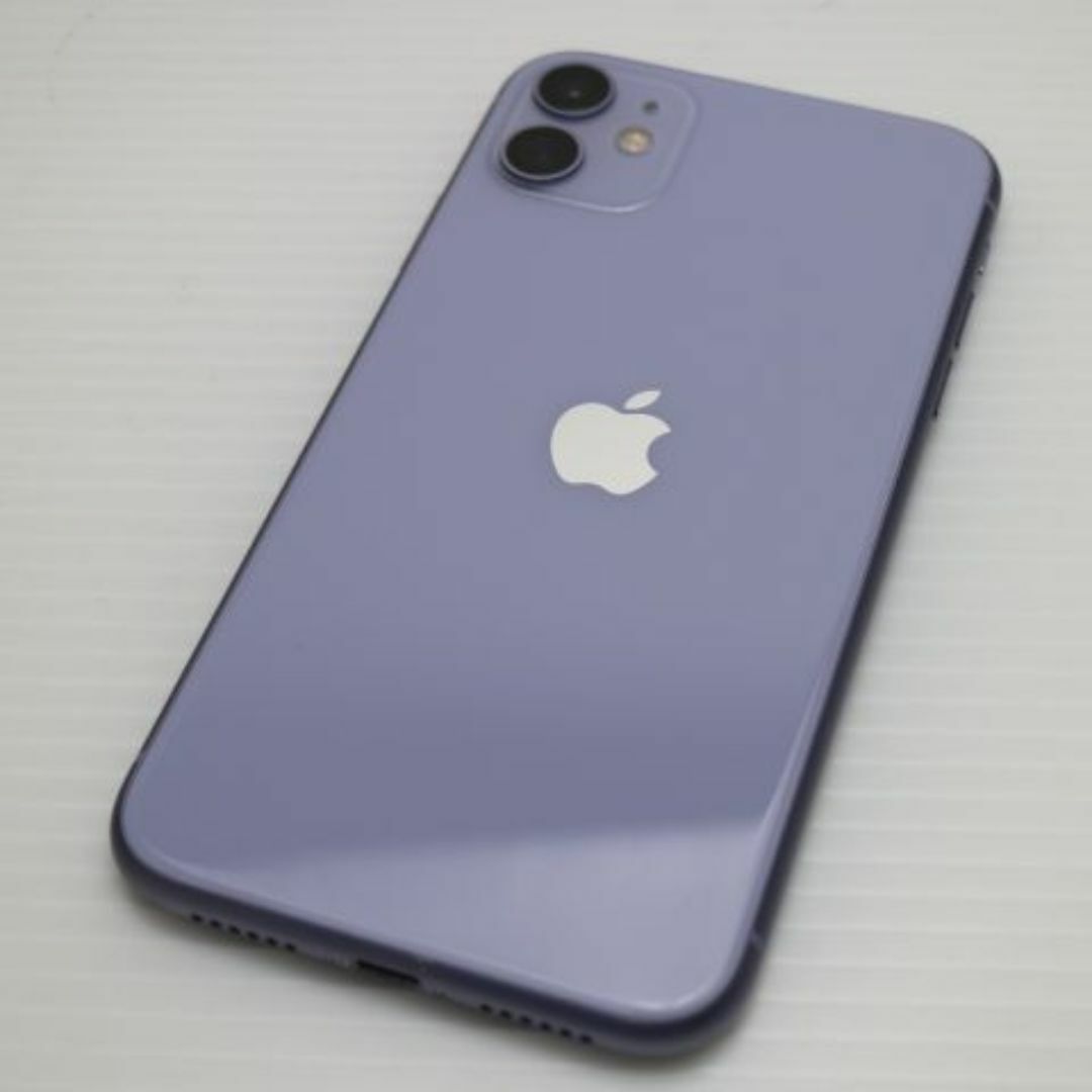 超美品 SIMフリー iPhone 11 128GB パープル M444 超美品 SIMフリー iPhone 11 128GB パープル M444