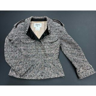 CHANEL - CHANEL シャネル ツイード ジャケット ヴィンテージ CHANEL - CHANEL シャネル ツイード ジャケット ヴィンテージ