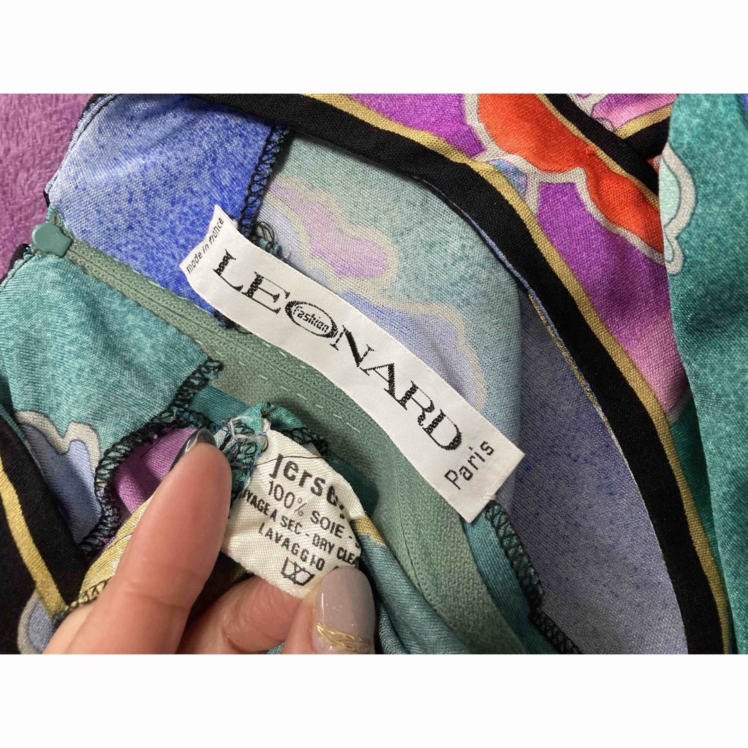 LEONARD - 激レア‼︎ インポート【LEONARD】レオナール/総柄 LEONARD - 激レア‼︎ インポート【LEONARD】レオナール/総柄