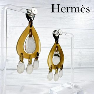 HERMES - Hermès エルメス バッファローホーン ドロップ HERMES - Hermès エルメス バッファローホーン ドロップ
