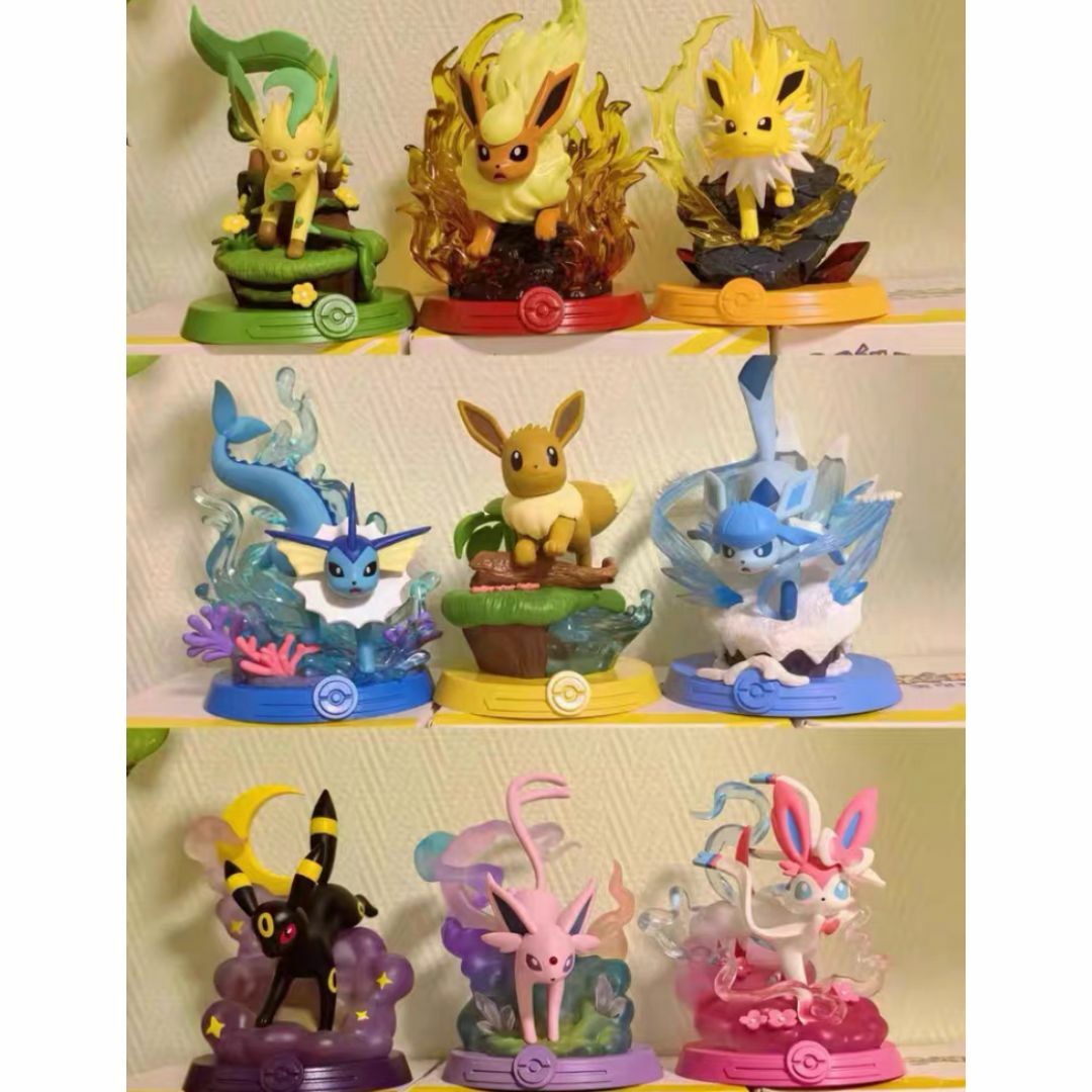 ポケモン - 中国限定 ポケモン イーブイズ フィギュア 9種セット ポケモン - 中国限定 ポケモン イーブイズ フィギュア 9種セット