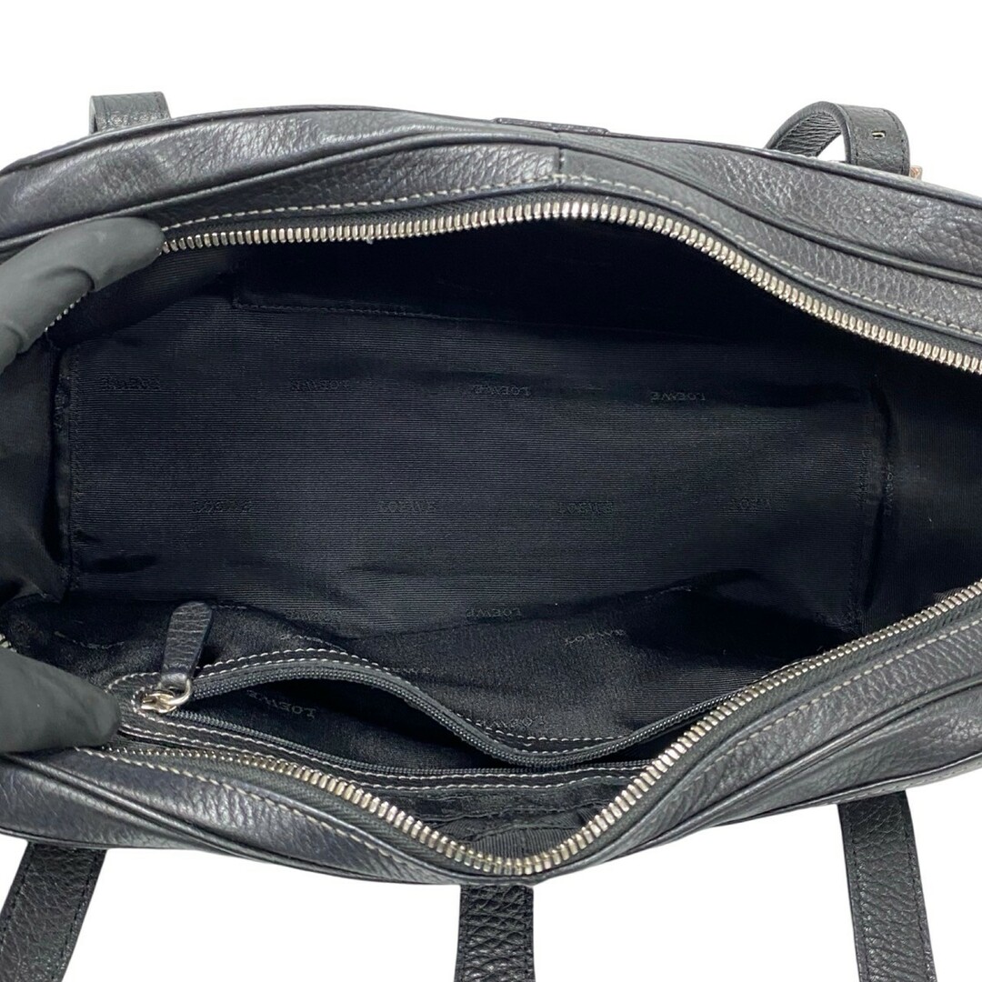 稀少品 LOEWE ロエベ ボストンバッグ 筆記体ロゴ オールレザー 稀少品 LOEWE ロエベ ボストンバッグ 筆記体ロゴ オールレザー