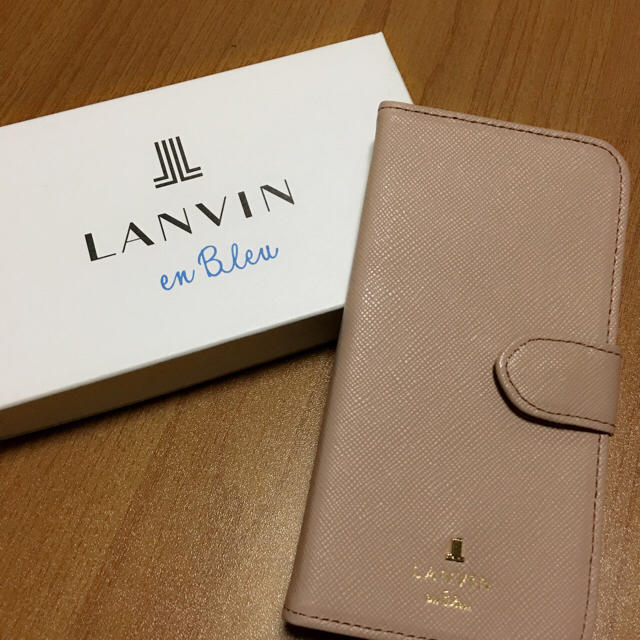 LANVIN en Bleu(ランバンオンブルー)のランバンオンブルー スマホ/家電/カメラのスマホアクセサリー(モバイルケース/カバー)の商品写真