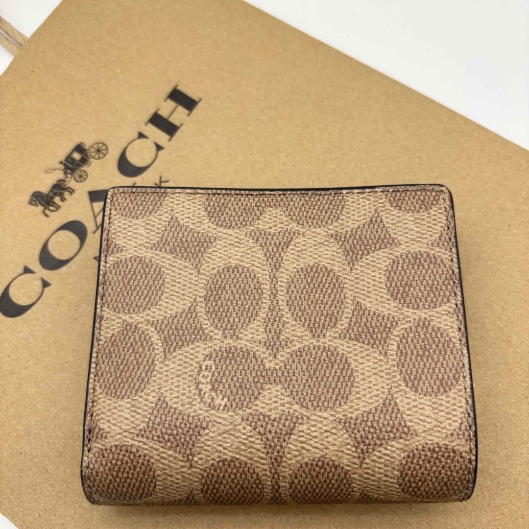 COACH - 【COACH☆新品】スナップ ウォレット・シグネチャー COACH - 【COACH☆新品】スナップ ウォレット・シグネチャー