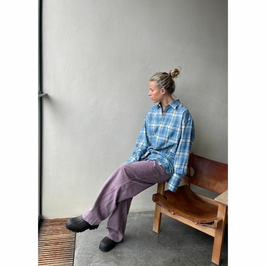 AURALEE - 24AW AURALEE AIRY WOOL CHECK SHIRT 3 タグ付の通販 AURALEE - 24AW AURALEE AIRY WOOL CHECK SHIRT 3 タグ付の通販