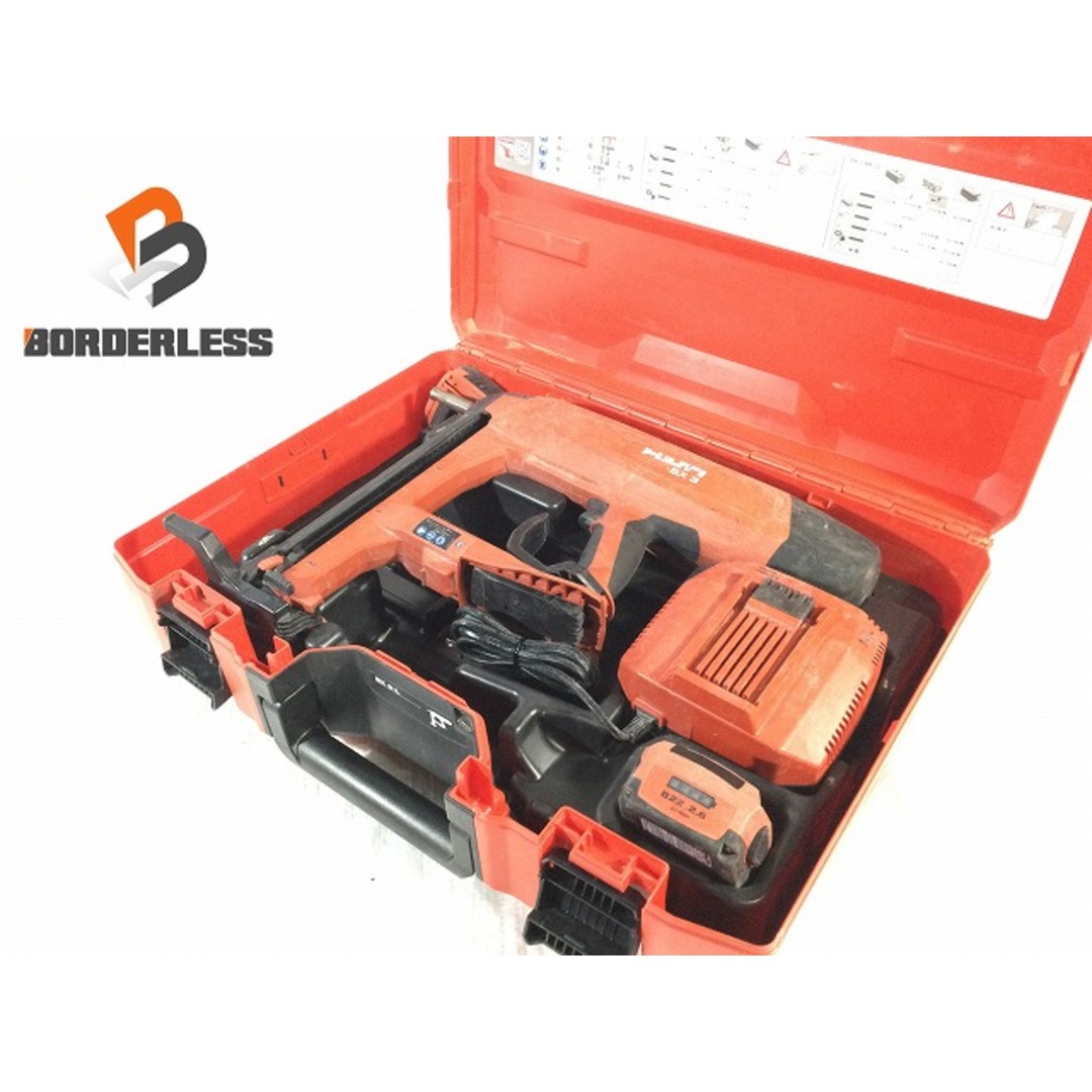 ☆中古品☆HILTI ヒルティ 22V 充電式コンクリートネイラー BX3 ☆中古品☆HILTI ヒルティ 22V 充電式コンクリートネイラー BX3