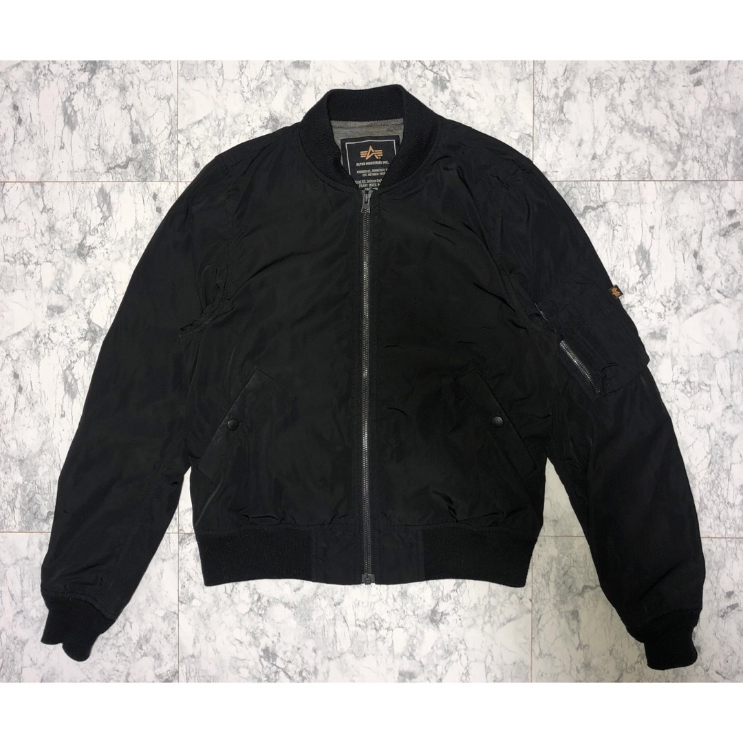 早い者勝ち‼️MA-1【ALPHA INDUSTRIES】黒/ブラック 早い者勝ち‼️MA-1【ALPHA INDUSTRIES】黒/ブラック