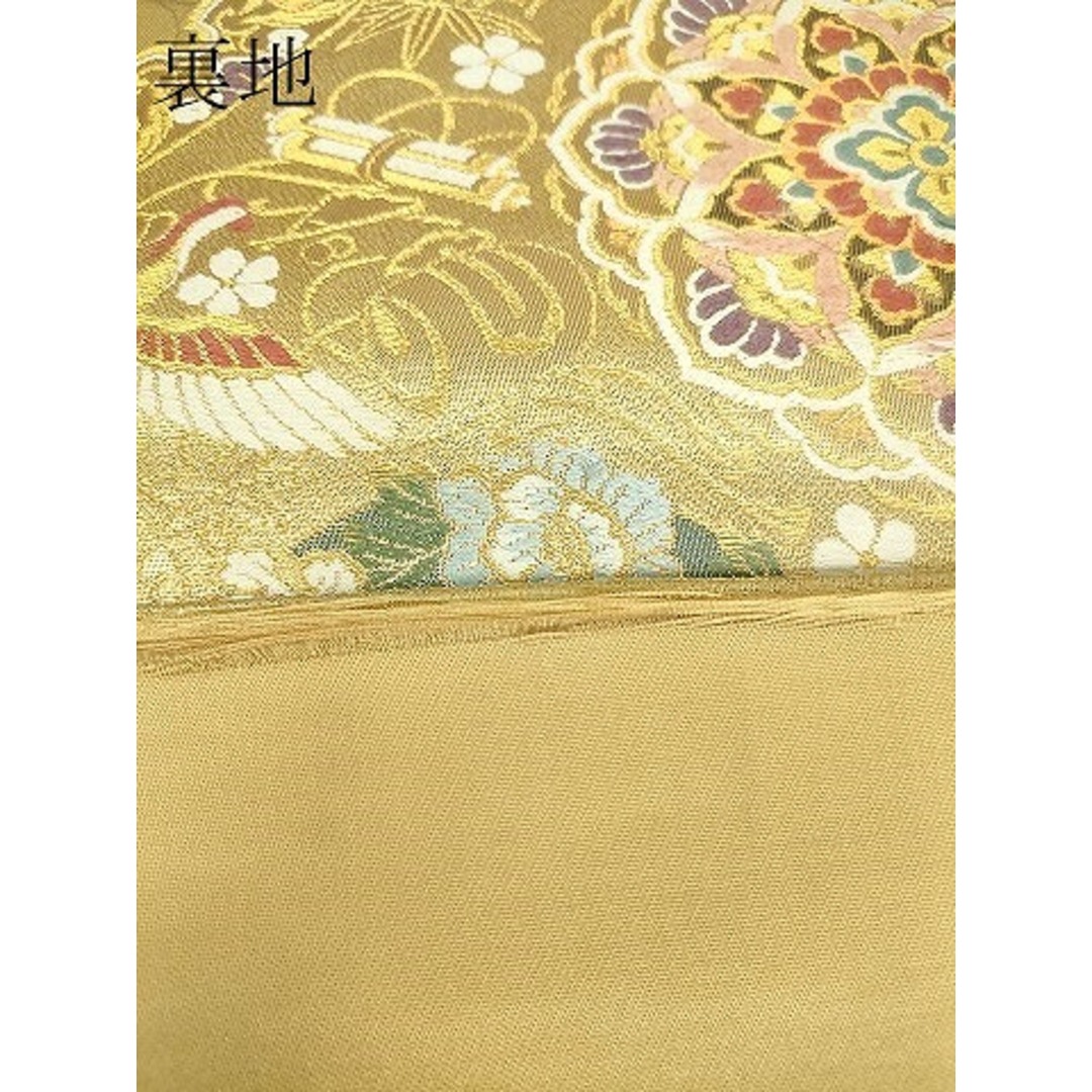 平和屋着物□六通柄袋帯 鳳凰正倉院花文 金糸 正絹 逸品 平和屋着物□六通柄袋帯 鳳凰正倉院花文 金糸 正絹 逸品