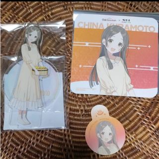 学園アイドルマスター　学マス　倉本千奈　アクリルスタンドコースター　極楽湯コラボ(キャラクターグッズ)