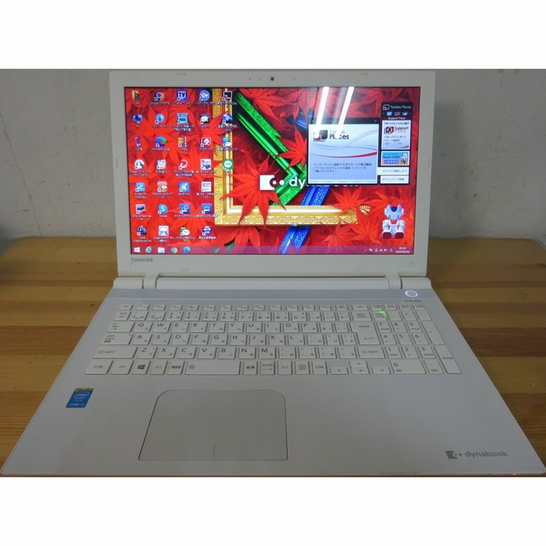 東芝 ノートパソコン dynabook T45/RWD/中古特価良品