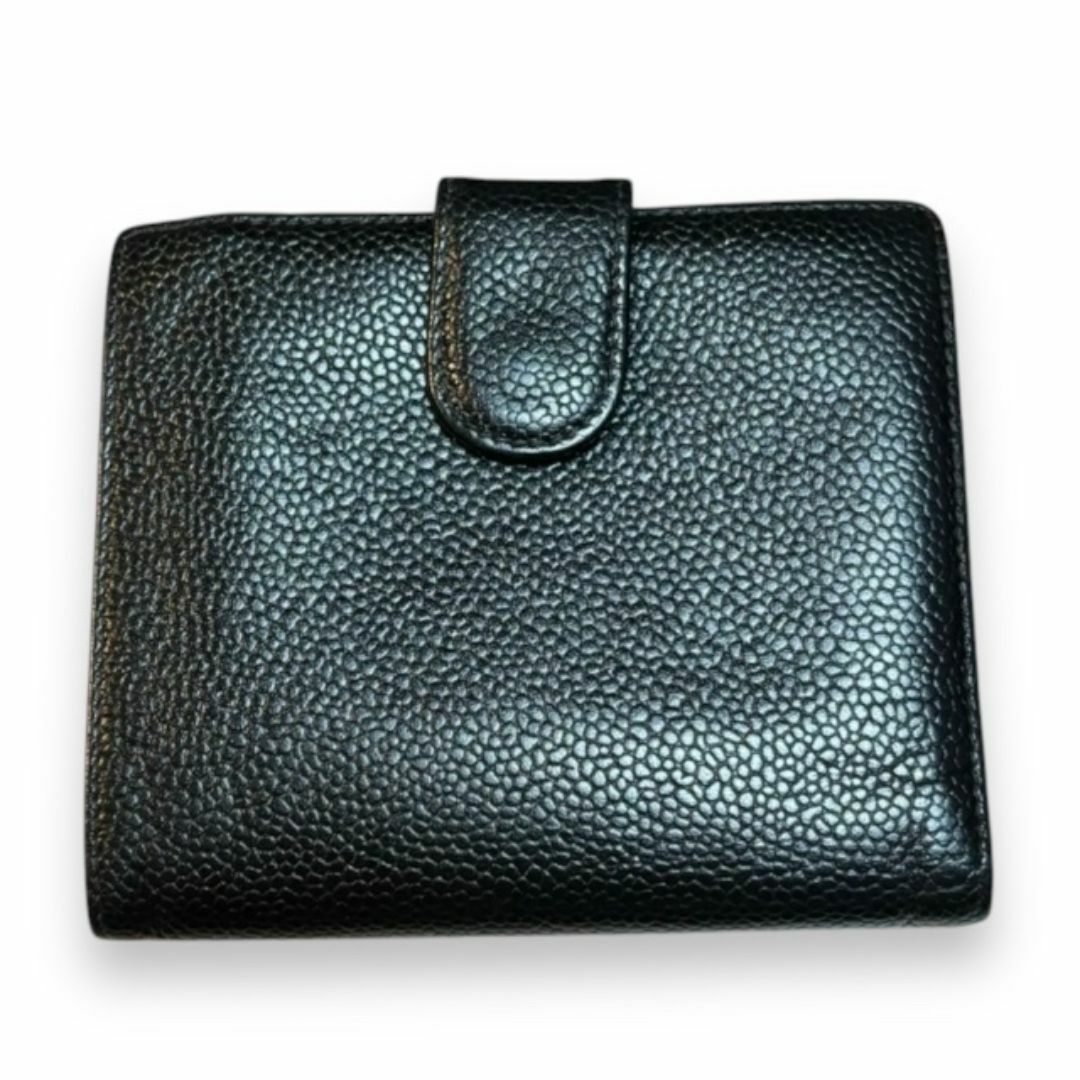 CHANEL - 【CHANEL/シャネル】キャビアスキン CC 型押しココ CHANEL - 【CHANEL/シャネル】キャビアスキン CC 型押しココ