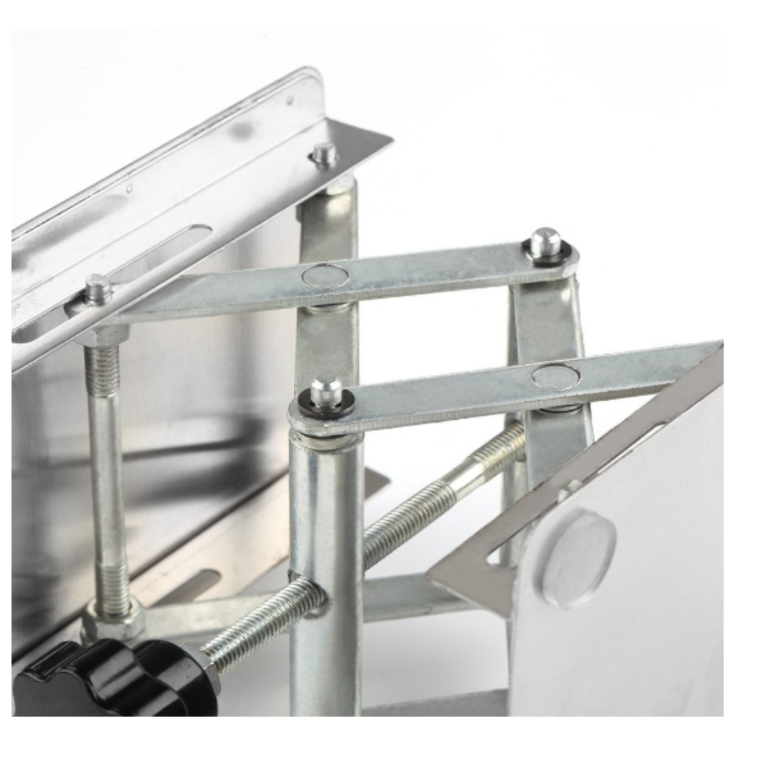 実験用器具ラボジャッキ ステンレスミニ昇降台100×100×150mm2点セット ハンドメイドのハンドメイド その他(その他)の商品写真