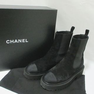 CHANEL - 完売レア CHANEL シャネル ロングブーツ ウエスタン CHANEL - 完売レア CHANEL シャネル ロングブーツ ウエスタン