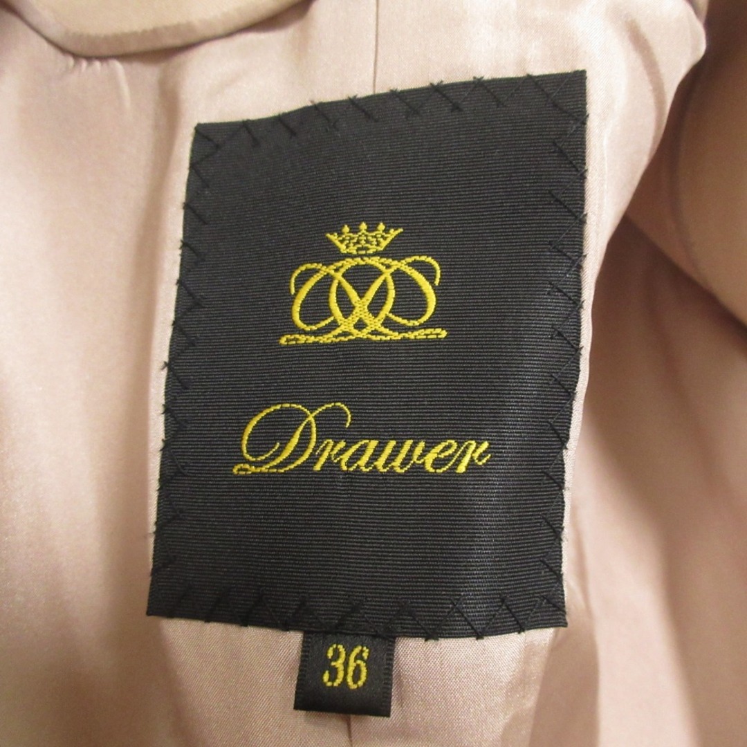 Drawer - 美品 DRAWER ドゥロワー ウール×シルク テーラード Drawer - 美品 DRAWER ドゥロワー ウール×シルク テーラード