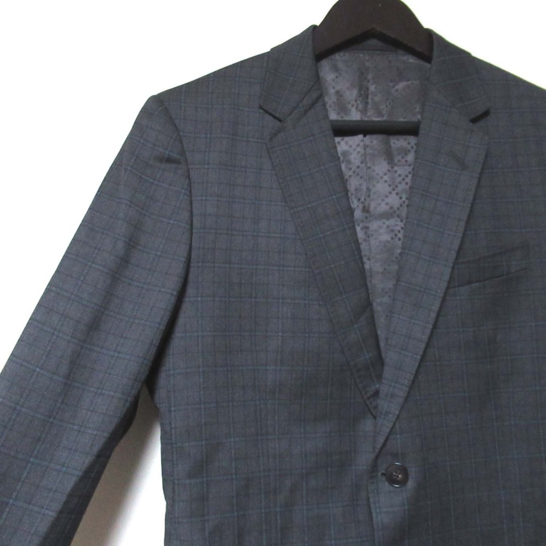 GUCCI - 美品 GUCCI グッチ チェック柄 シングル テーラード GUCCI - 美品 GUCCI グッチ チェック柄 シングル テーラード