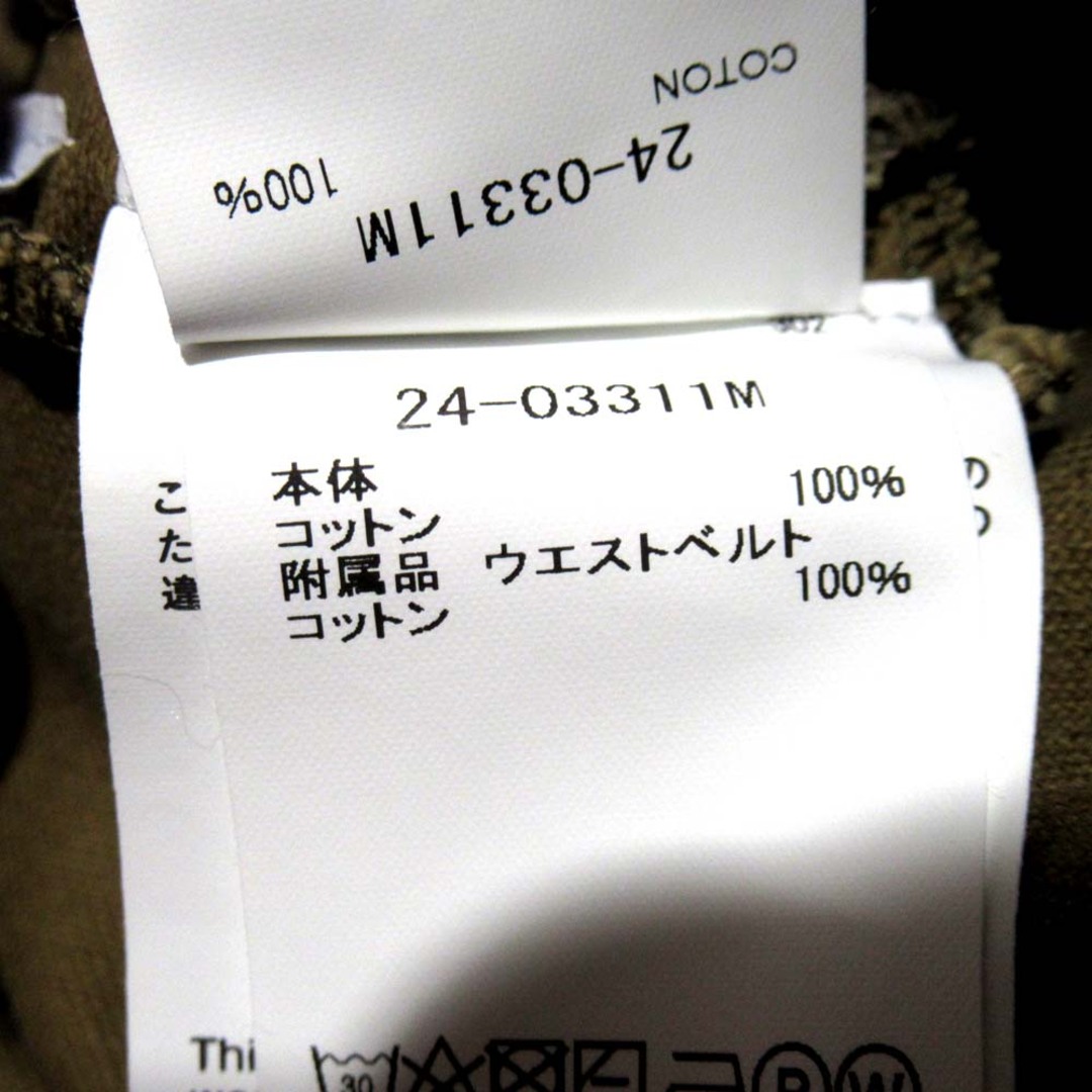 sacai - 美品 sacai サカイ 2024年モデル コットン ベルテッド sacai - 美品 sacai サカイ 2024年モデル コットン ベルテッド