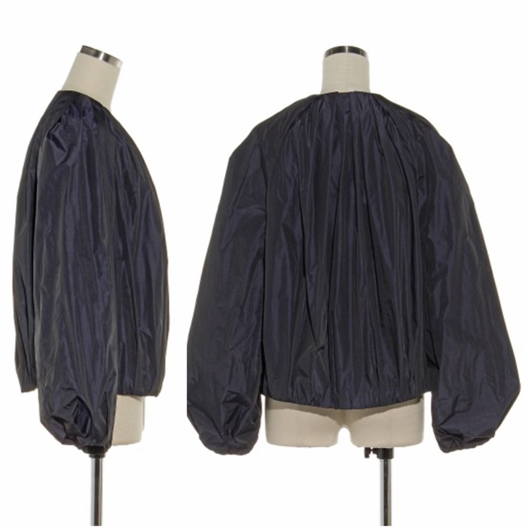シクラス*22SS完売 ノーカラータックギャザーブルゾン シクラス*22SS完売 ノーカラータックギャザーブルゾン
