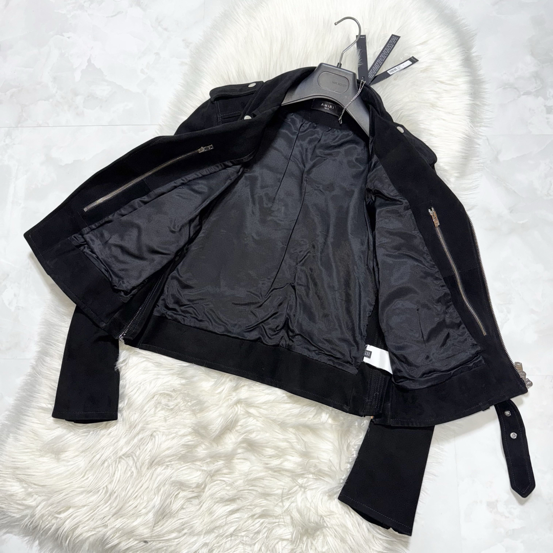 AMIRI - 本物 ランウェイ 新品 未使用タグ付き アミリ スエード AMIRI - 本物 ランウェイ 新品 未使用タグ付き アミリ スエード