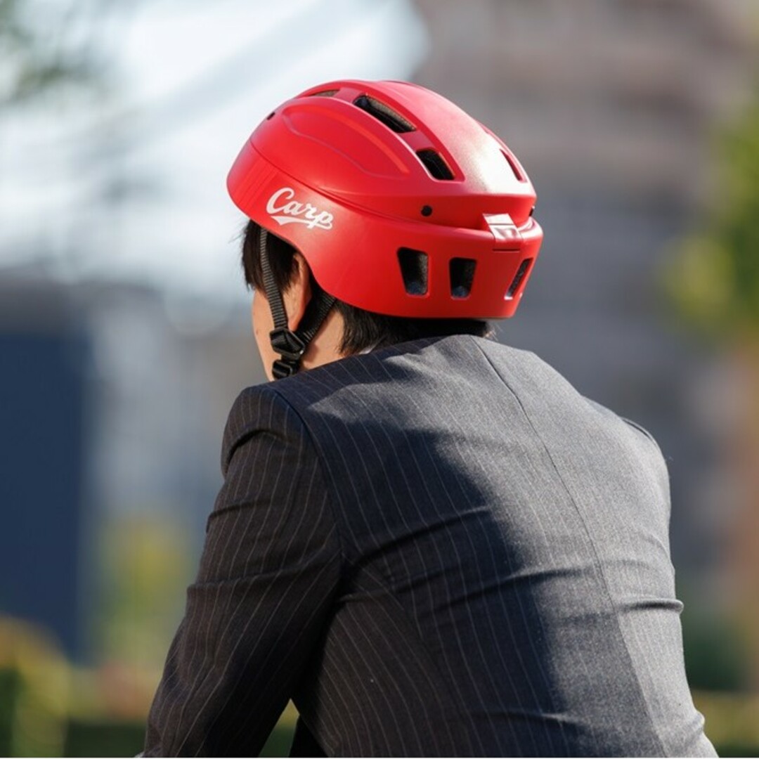 広島東洋カープ - カープヘルメット(自転車用)!限定新グッズ 広島東洋カープ - カープヘルメット(自転車用)!限定新グッズ