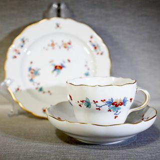 MEISSEN - 定価5万☆未使用☆マイセン シェルディッシュ ブルー MEISSEN - 定価5万☆未使用☆マイセン シェルディッシュ ブルー