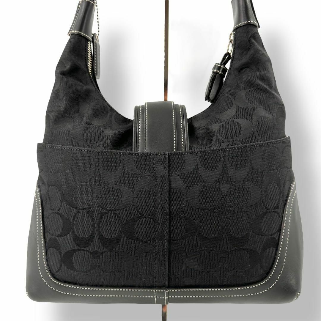 美品 COACH コーチ ハンドバッグ ショルダーバッグ シグネチャー 美品 COACH コーチ ハンドバッグ ショルダーバッグ シグネチャー
